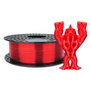 PETG raudona skaidri