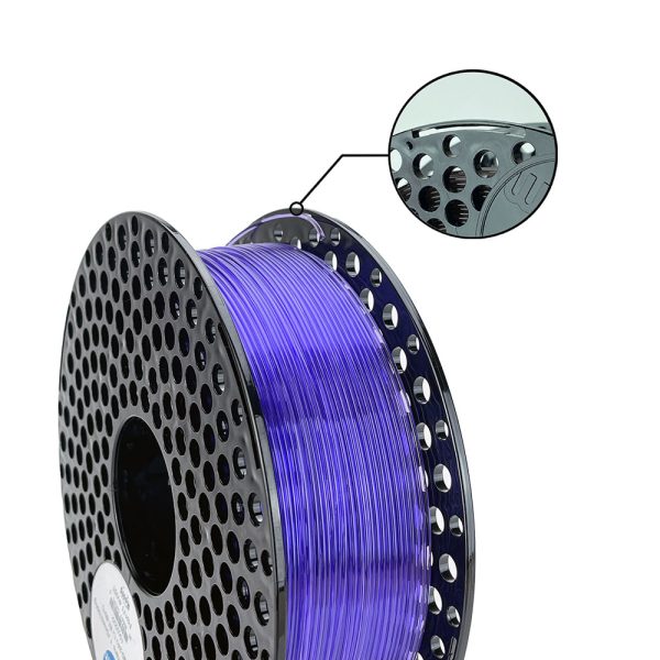 PETG violetinė skaidri