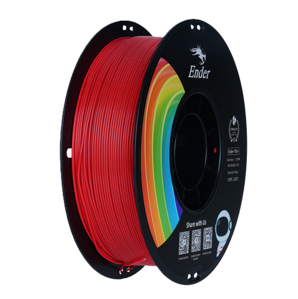Creality Ender PLA+ raudona