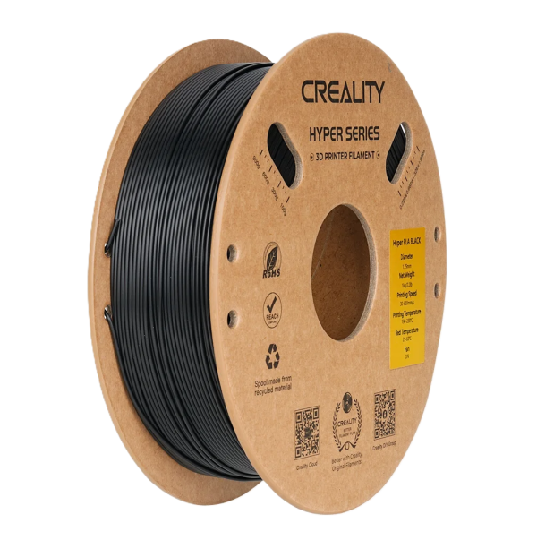 Creality Hyper PLA juoda