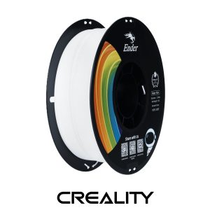 3D plastikas Creality Ender PLA+ balta, 1.75mm/1kg
