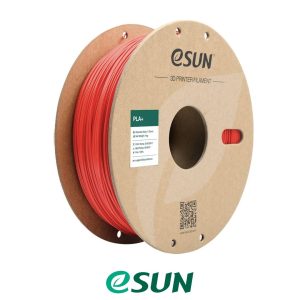 3D plastikas eSun PLA+ raudona,1.75mm/1kg