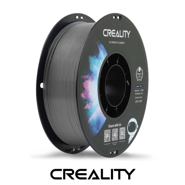 3D plastikas Creality Ender PLA+ pilka,1.75mm/1kg