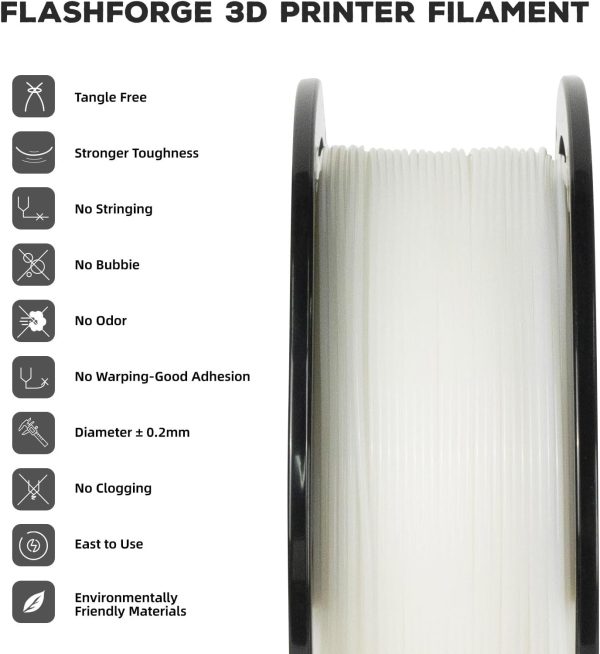 Flashforge PLA balta