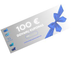 Elektroninis dovanų kuponas – 100 €