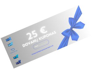 Elektroninis dovanų kuponas – 25 €