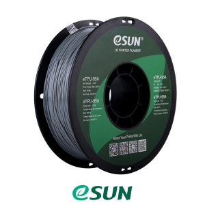 3D plastikas eSun eTPU-95A pilka 1.75mm/1kg
