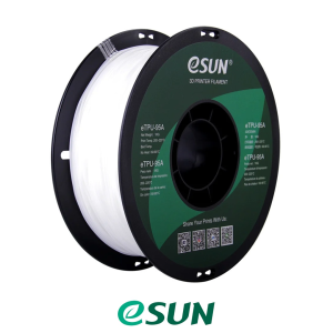 3D plastikas eSun eTPU-95A balta 1.75mm/1kg