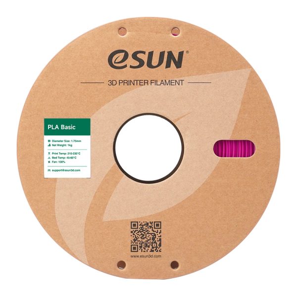 3D plastikas eSUN PLA-Basic violetinė 1.75mm/1kg - Image 4