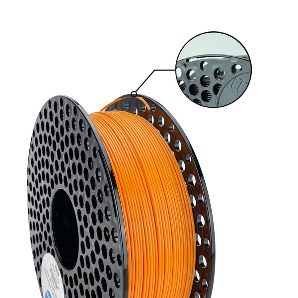 3D Plastikas Azurefilm PETG oranžinė 1.75mm/1kg - Image 2