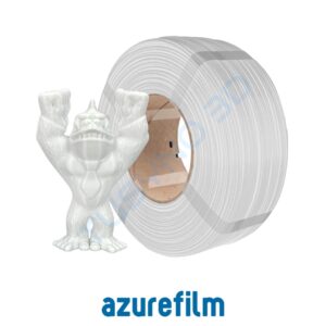 Azurefilm PETG Refill balta plastikas 3D spausdintuvui