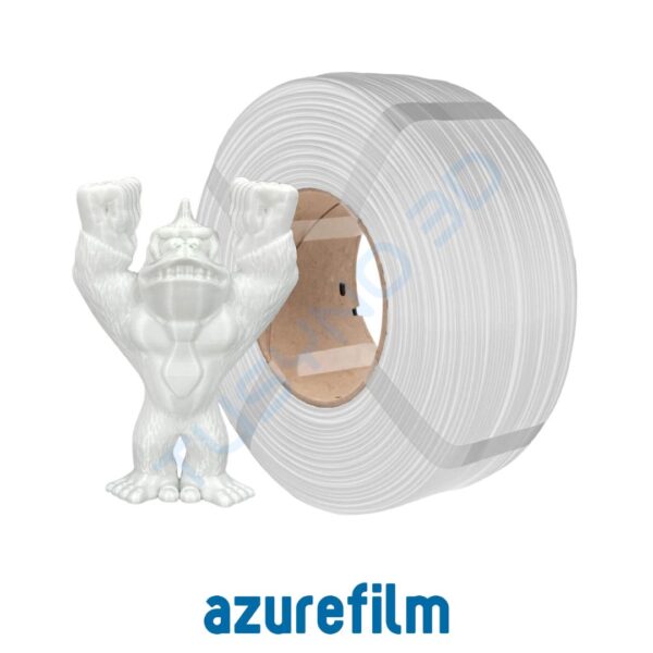 Azurefilm PETG Refill balta plastikas 3D spausdintuvui