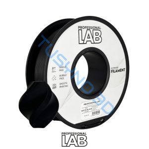 3D plastikas Prof. Lab PLA matinis juodas