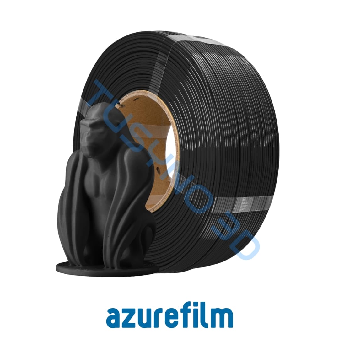 3D plastikas Azurefilm Refill PETG juoda originali 1.75mm/1kg