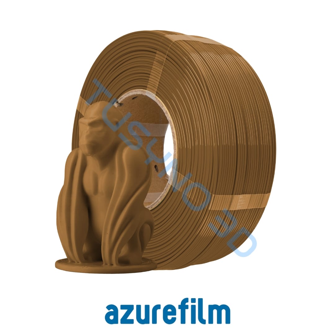 3D Plastikas Azurefilm Refill PETG kava macchiato 1.75mm/1kg