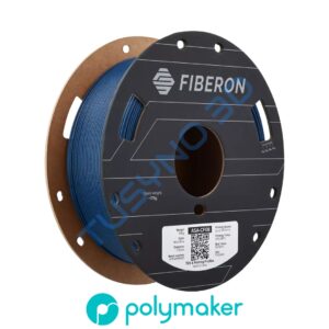 Polymaker FIBRON ASA-CF08 Tamsiai mėlynos spalvos 1.75mm 1kg anglies pluoštu sustiprintas ASA 3D plastikas
