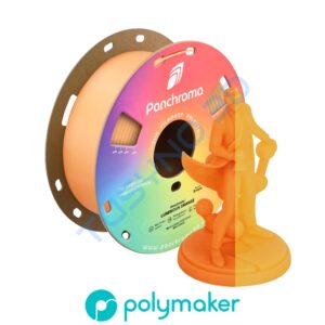3D plastikas Polymaker Panchroma PLA Luminous – oranžinė, šviečianti tamsoje