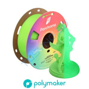 3D plastikas Polymaker Panchroma PLA Luminous – žalia, šviečianti tamsoje