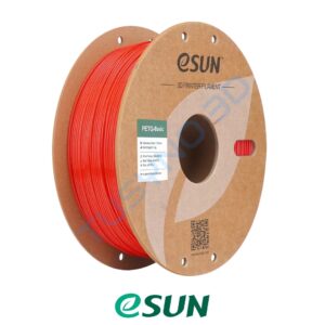 3D spausdinimo plastikas eSun PETG basic raudona ritė – 1 kg