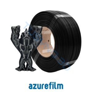 Azurefilm PETG Refill juoda plastikas 3D spausdintuvui