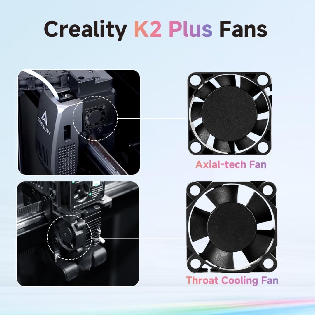 Creality K2 Plus hotendo aušinimo ventiliatorius - Image 2