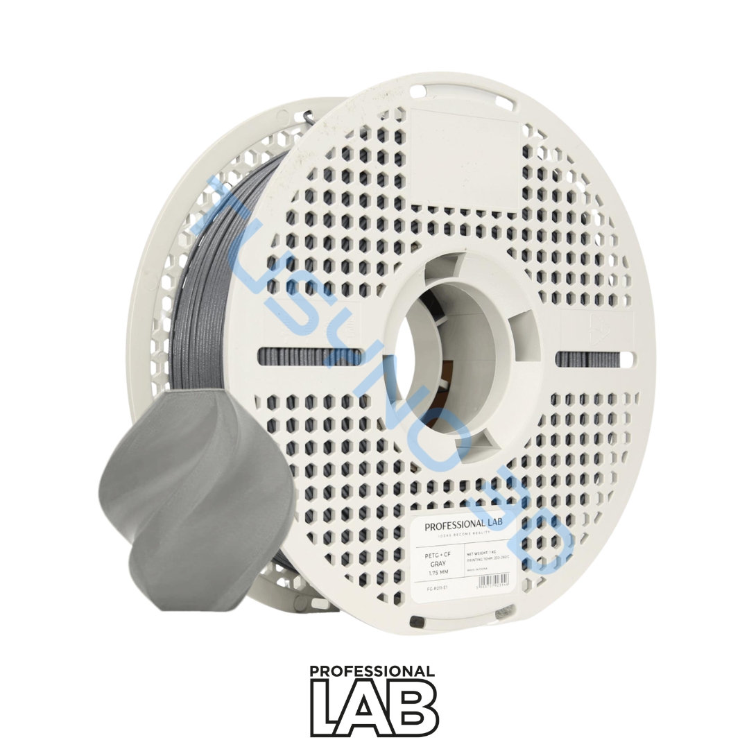 3D Plastikas Prof. Lab PETG-CF pilka