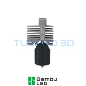 Bambu Lab P1 hotend nerūdijančio plieno 0,2 mm antgaliu (FAH004-N-1)