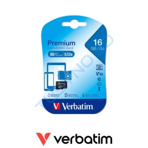 Verbatim microSDHC 16GB Class 10 atminties kortelė