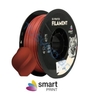 3D plastikas Smart Print PETG matinė raudona