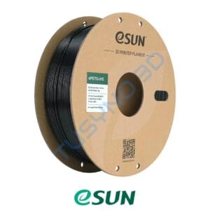 3D Plastikas eSun PETG HS juoda