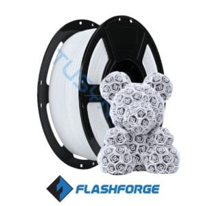 Flashforge HS PLA šalta balta – greitam ir stabiliam 3D spausdinimui skirtas baltas PLA plastikas