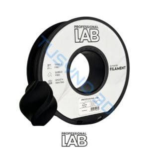 3D plastikas Prof. Lab PLA+ juoda – sustiprinta PLA+ gija 3D spausdinimui
