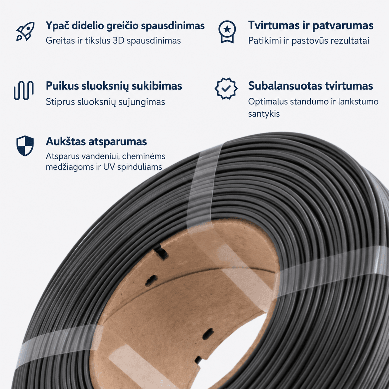 AzureFilm PETG Hyper apžvalga