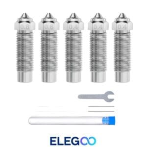 ELEGOO Neptune 4 Plus/Max nozzle grūdinto plieno (purkštukų) rinkinys
