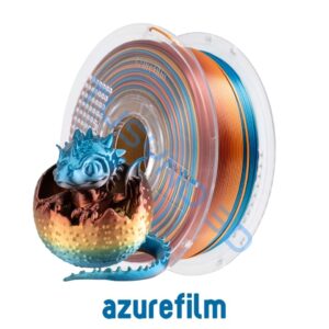 3D plastikas Azurefilm PLA pastelinė mėlyna (Saulėlydis)