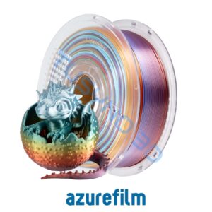 3D plastikas Azurefilm PLA šilkas rainbow (Žarija)