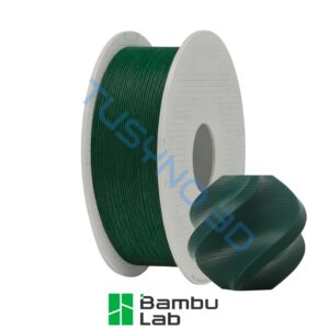 3D plastikas Bambu Lab PETG Basic Pušis žalia (30503) su rite
