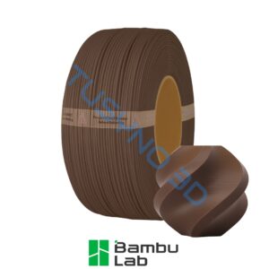 3D plastikas Bambu Lab PLA Basic kakavos ruda (10802) be ritės (Refill)