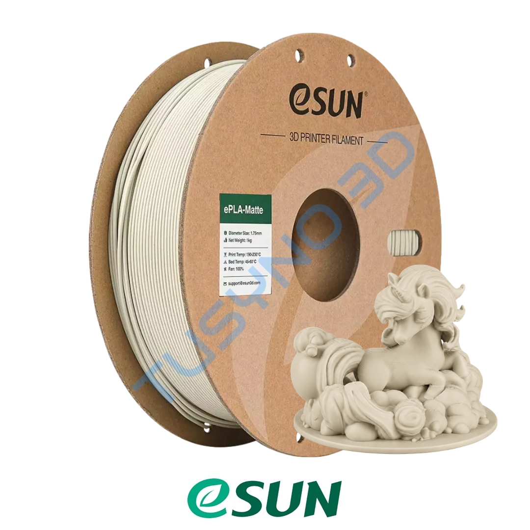 3D plastikas eSun PLA matinė šviesi chaki