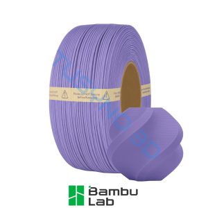 3D plastikas Bambu Lab PLA matinė alyvinė violetinė (11101) be ritės (Refill)