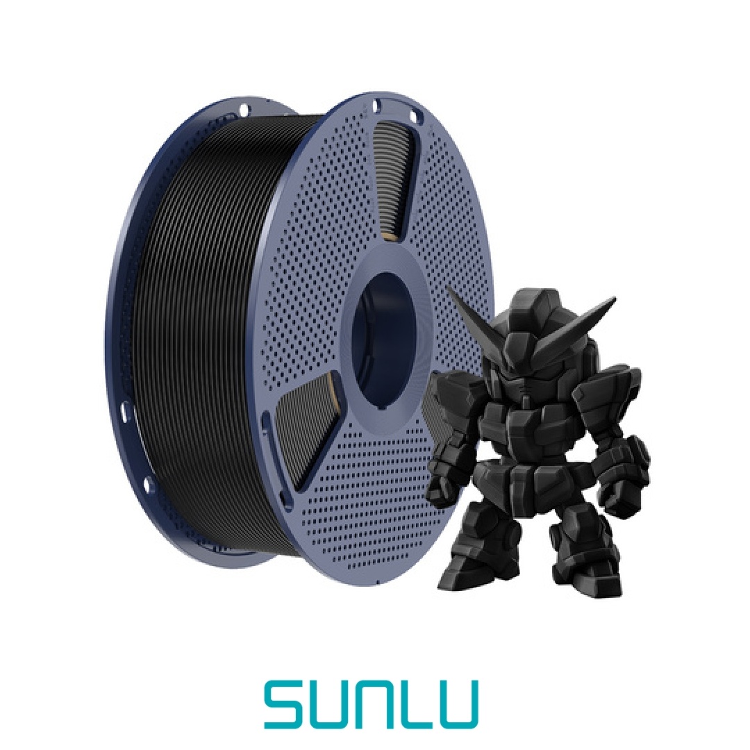 SUNLU PLA+ 2.0 juoda