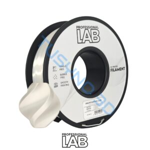 3D plastikas Prof. Lab PLA šilkas balta