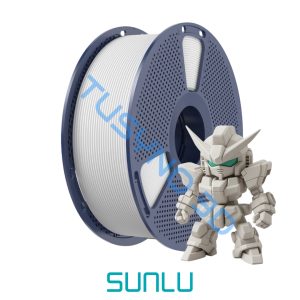 3D plastikas SUNLU PETG HS matinė balta