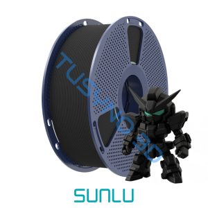 3D plastikas SUNLU PETG HS matinė juoda
