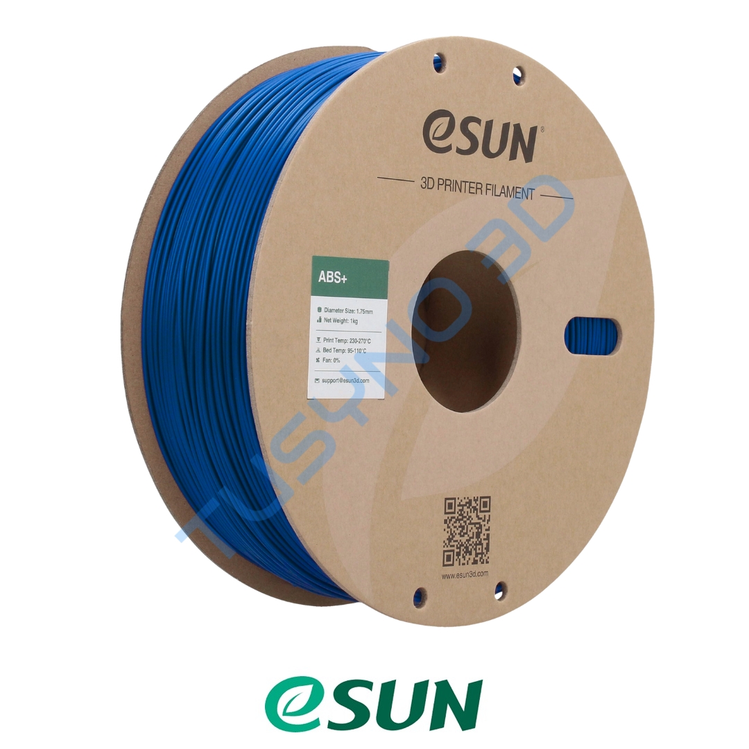 3D plastikas eSun ABS+ mėlyna 1.75mm/1kg