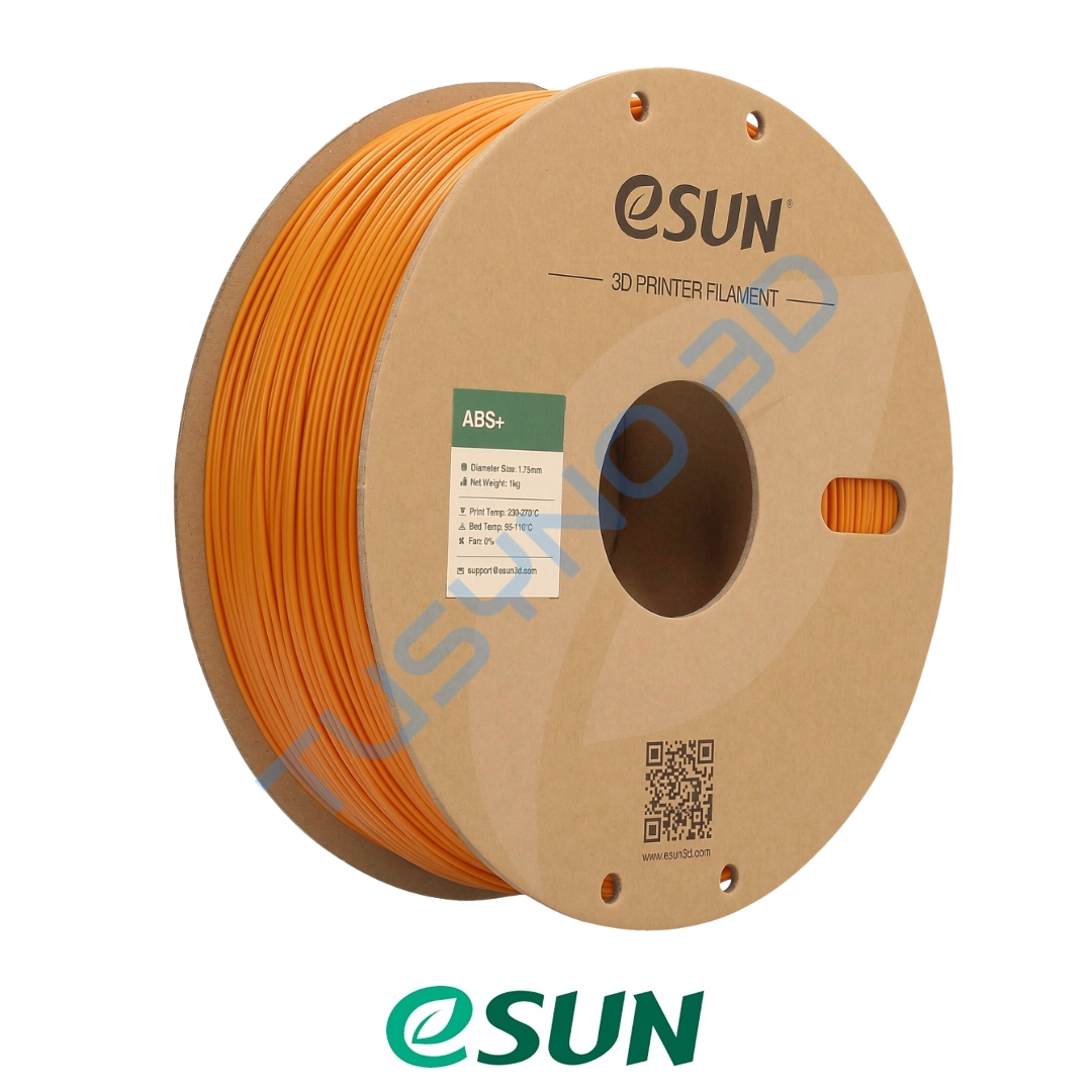 3D plastikas eSun ABS+ oranžinė 1.75mm/1kg