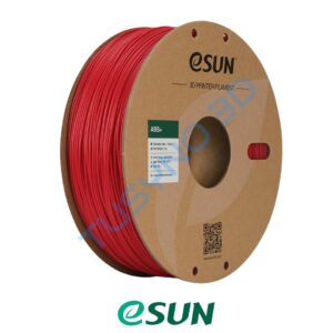 3D plastikas eSun ABS+ raudona
