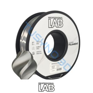 3D plastikas Prof. Lab PLA šilkas sidabrinė