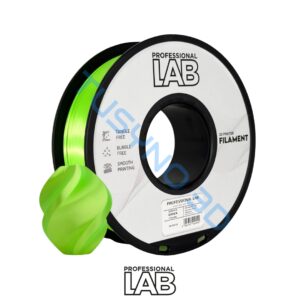 3D plastikas Prof. Lab PLA šilkas žalia