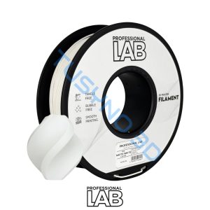 3D plastikas Prof. Lab PLA matinė balta